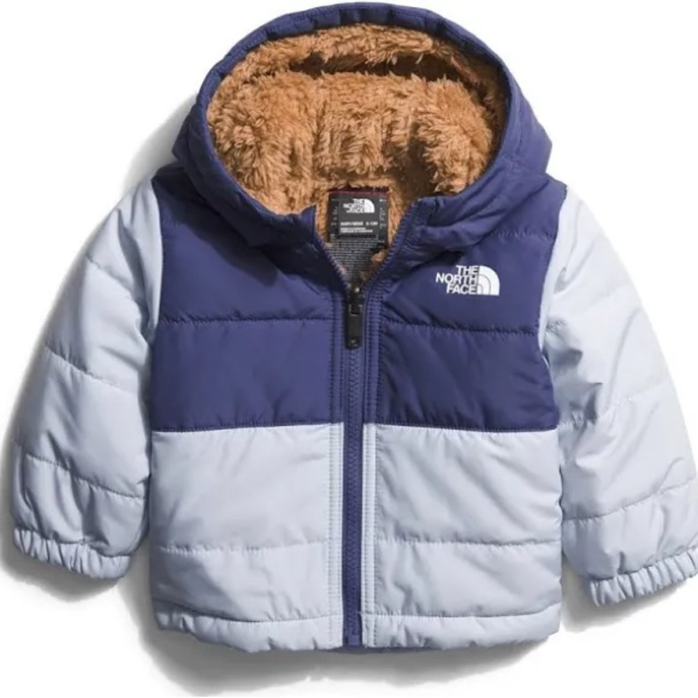 The North Face Dusty Periwinkle Puffer Jacket 3-6m